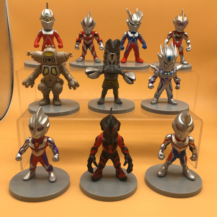 一套价奥特曼手办q版奥特曼摆件咸蛋超人泰罗...