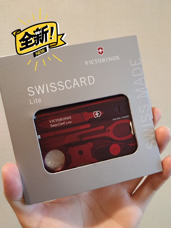 转让全新香港专柜买的SWISSCARD卡片...