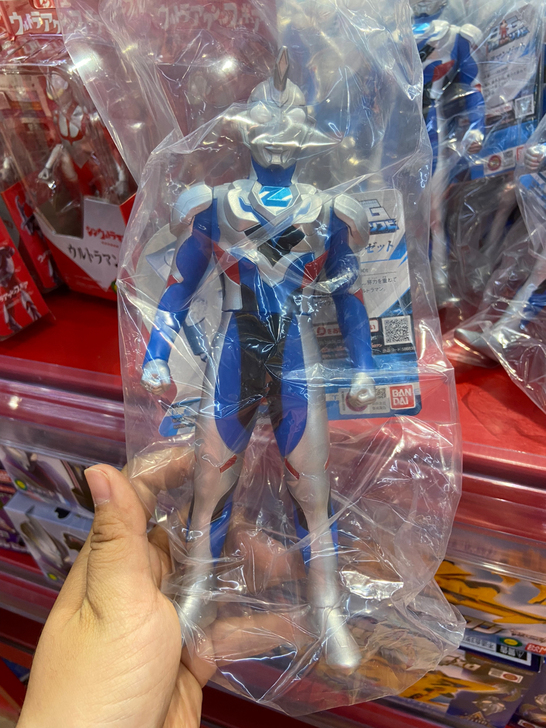 万代 奥特大软胶 泽塔奥特曼原始形态