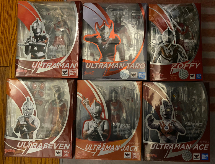 万代SHFiguarts手办 昭和六兄弟 ...