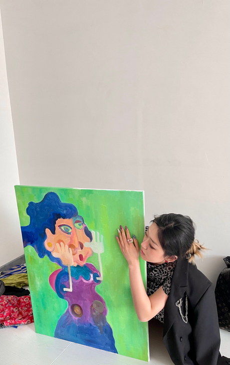 油画作品 可挂家里当装饰 美院毕业