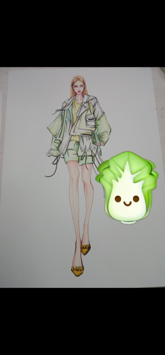 【服装效果图】约稿。手绘、机绘、板绘都可！...