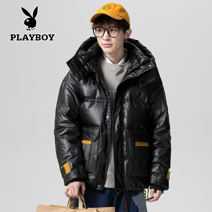 PLAYBOY/花花公子 羽绒服有点小