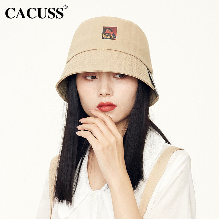 Cacuss帽子女春夏韩版潮时尚遮阳帽水桶...