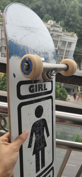 滑板girl玻纤，mob砂纸，indy钛合...