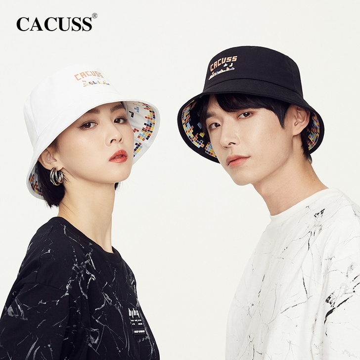 CACUSS渔夫帽春夏新品韩版潮牌盆帽大头...