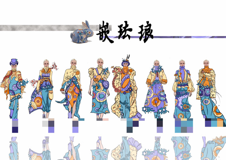 服装效果图完整稿
