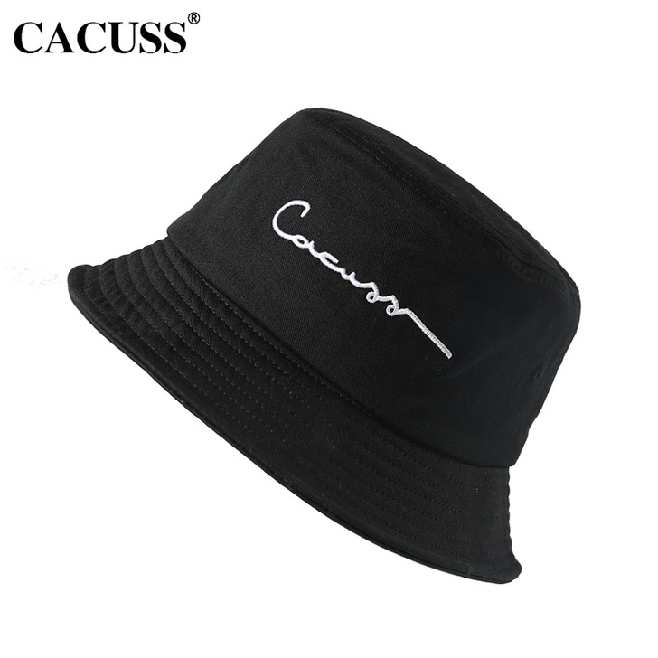 CACUSS渔夫帽男夏韩版帽子女大头围潮牌...