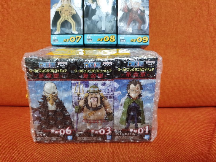 海贼王 WCF 金猫革命军一套6只
