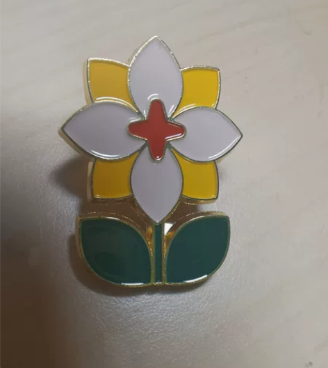 可爱日系花朵胸针女ins潮个性简约百搭清新...