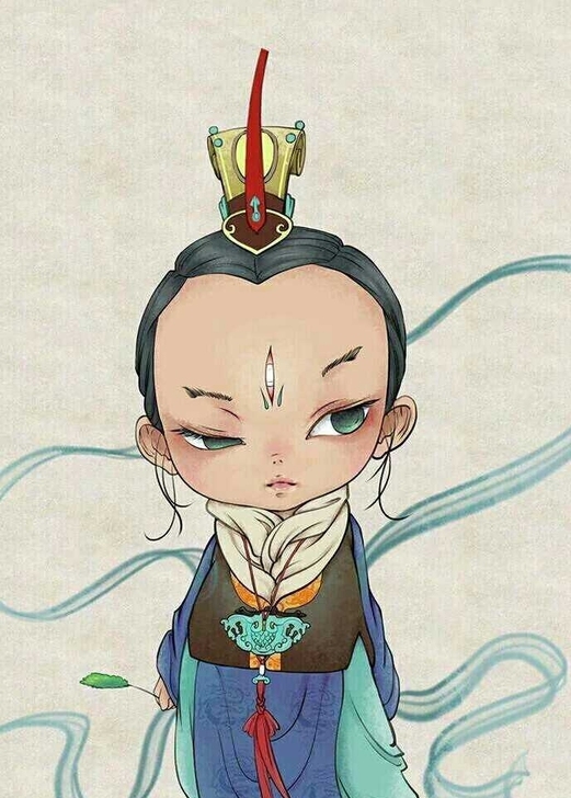 三目童子第三只眼叫作【轮回天眼】可看近三千...