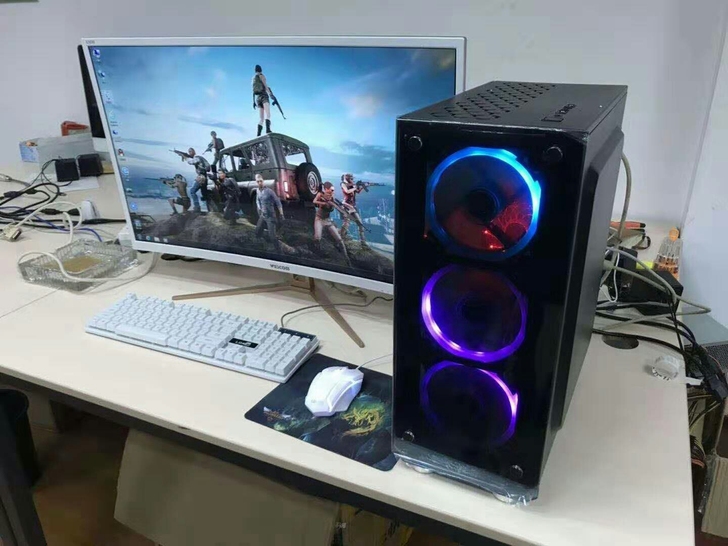 连锁网吧倒闭 台式电脑台式机 电脑主机 二...