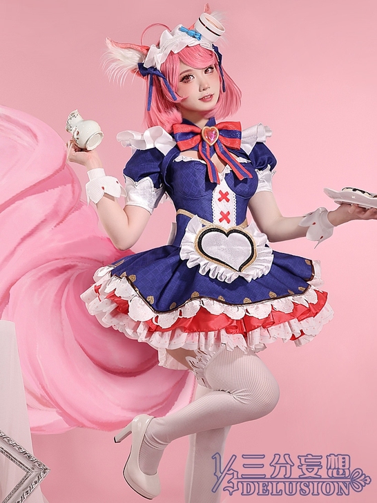 （不换）三分妄想妲己女仆咖啡星元抹茶甜心L