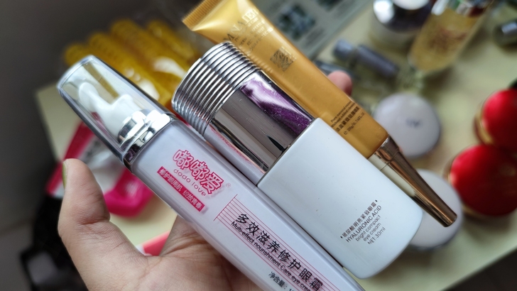 三只眼霜一起出