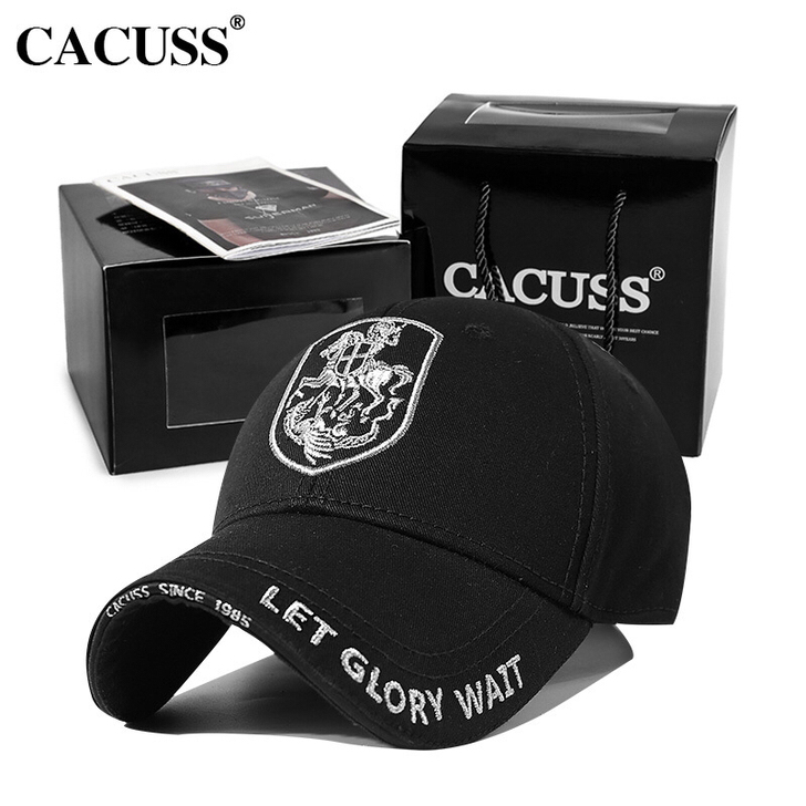 Cacuss棒球帽子男夏季女士韩版刺绣情侣...