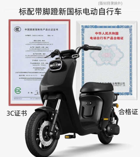 电动车48V锂电瓶踏板點女士小型代步智能新...