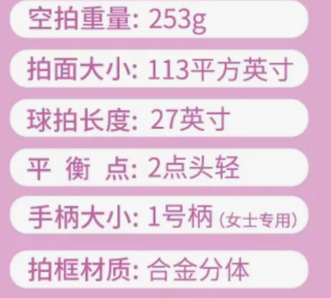 wilson威尔胜网球单人拍子，可送吸汗带...
