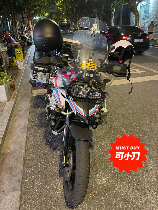 出16年宝马700GS带靓牌全新萝卜射灯一...