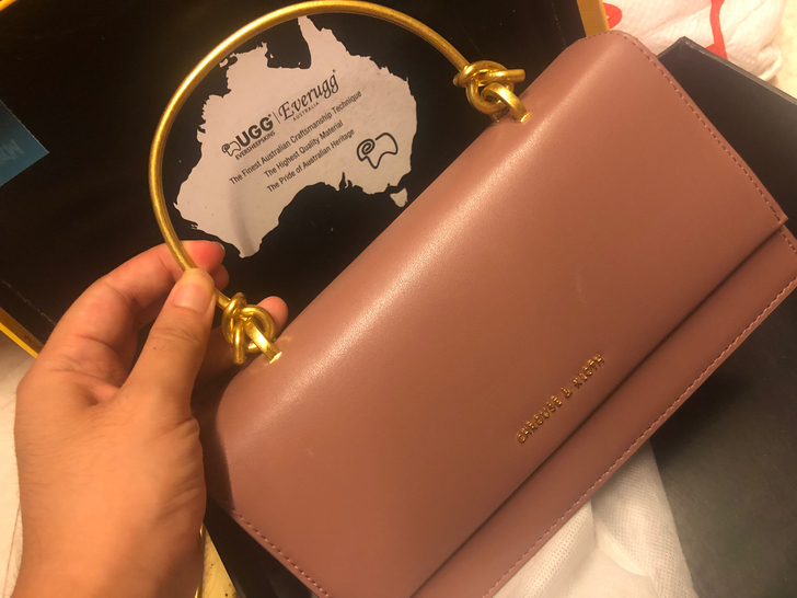 小ck晚宴包，没背过