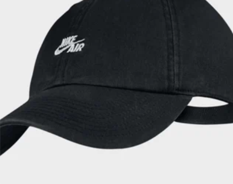 现货 Nike耐克软顶字母小勾新款 纯棉弯...