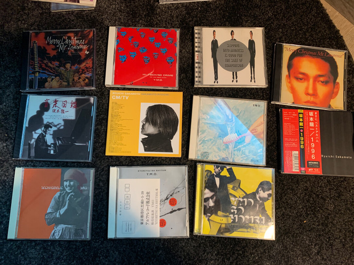 坂本龙一 ymo CD11张打包