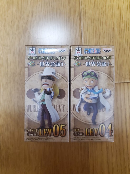 Wcf 7cm 海贼王 眼镜厂