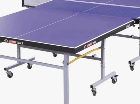 室内家用可折叠式乒乓球桌标准带轮可移动比赛...