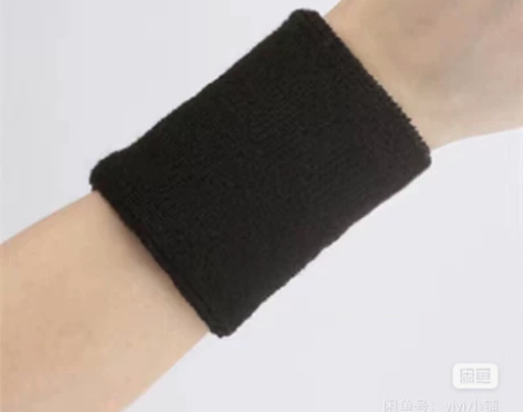 【2只装】吸汗护腕毛巾透气护手腕男女运动羽...