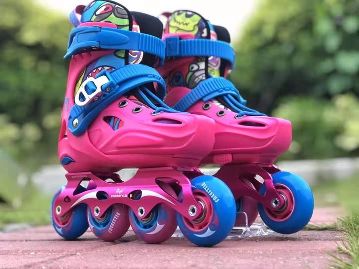 (清仓)费斯ZO轮滑鞋儿童直排轮滑鞋花式旱...