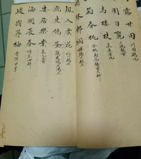 ,官府菜谱手抄本,清中期,官府菜谱,手抄本...