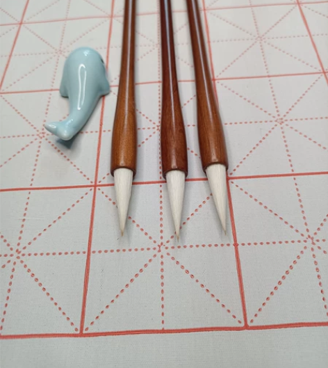 亏本出实木杆狼羊兼毫细嫩光峰羊毛制作不分叉...
