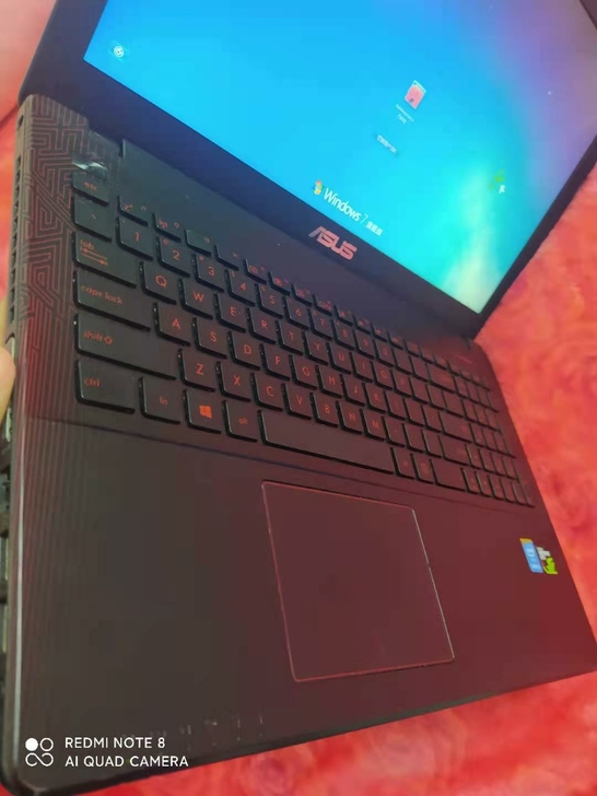 8G顶配华硕飞行堡垒i5游戏本双硬盘笔记本...