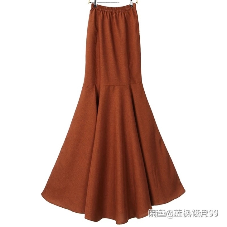 半身 超长鱼尾裙2XL码 超仙 超美