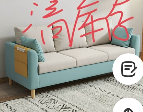 捡漏捡漏 家用小户型沙发现代简约网红单双人...