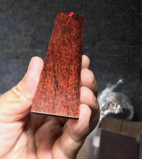印度小叶紫檀琴料，书签 高油密，满金丝，暗...