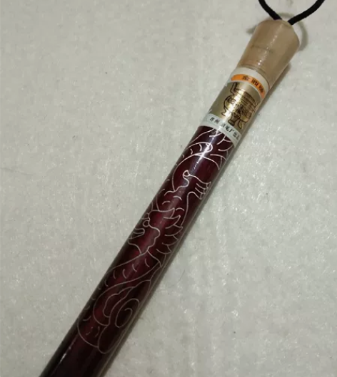 80年代苏州湖笔厂金鼎牌齐头羊毫湖笔。光杆...