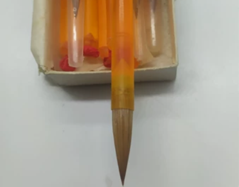 日本回流,邹紫光阁乾隆阁毛笔,大品牌老毛笔...