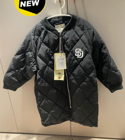 a holy child女童羽绒棒球服 全...