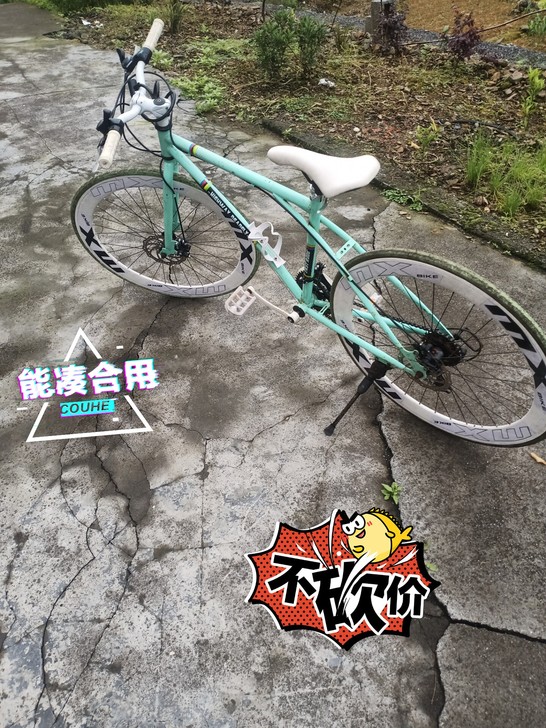 出一台21速前后碟刹自行车。价格不高要的私...