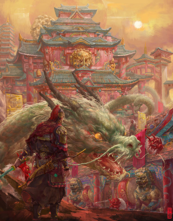 神话. 油画作品  标价就是卖价 不议价 ...