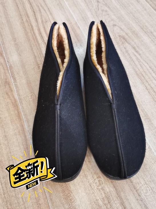 全新 老北京布鞋高帮鞋骆驼安男棉鞋