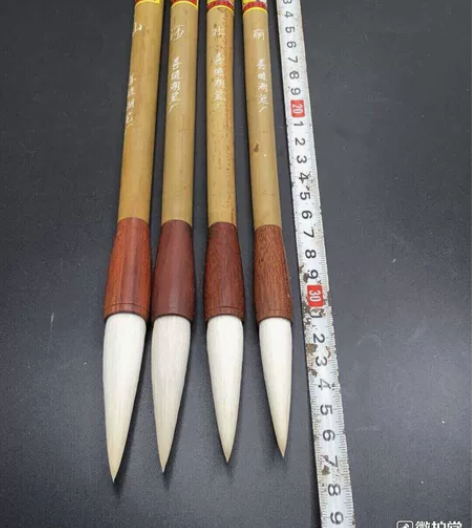 善琏双羊湖笔品名:双羊牌羊毫笔【山】【河】...