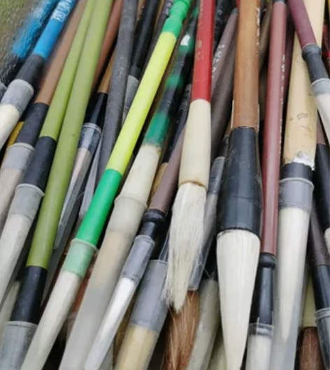 捡漏,八九十年代老湖笔,270支,保证都是...