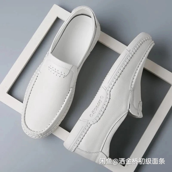 （亏本清仓）仓库便宜出售夏季新款皮鞋男真皮...