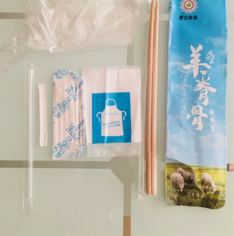 一次性筷子，六件，店内剩的500双一件三鑫...