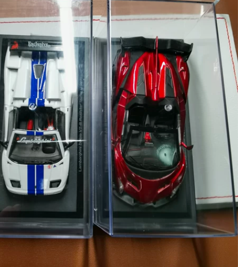 兰博基尼车模 两个打包，1/43，合金，带...