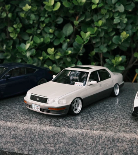 1/18凌志LS400车模，OZ轮毂，展示...