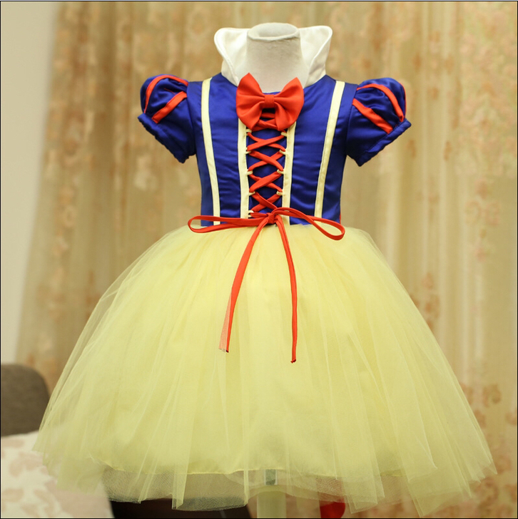全新 万圣节儿童服装 白雪公主角色扮演服装...