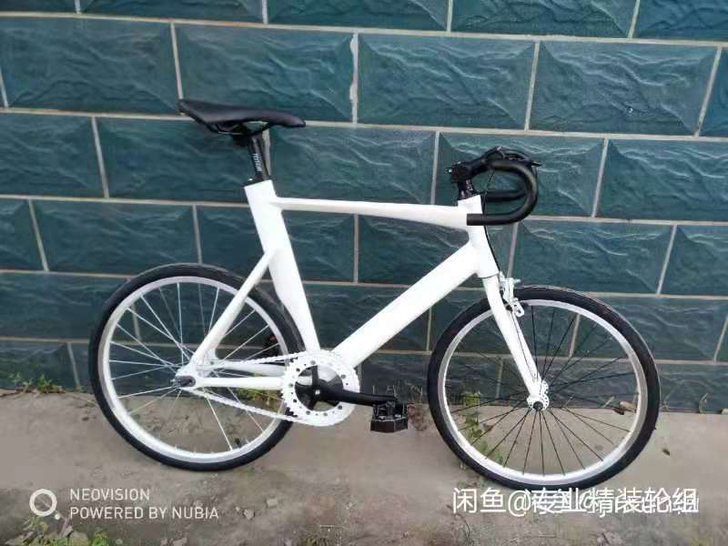 死飞自行车铝合金车架前叉样品处理451，2...