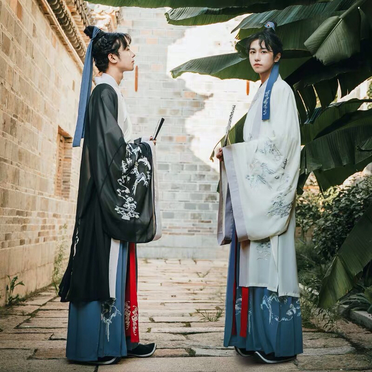 流烟昔冷 未央 汉服 全套 s码 穿一 吊...